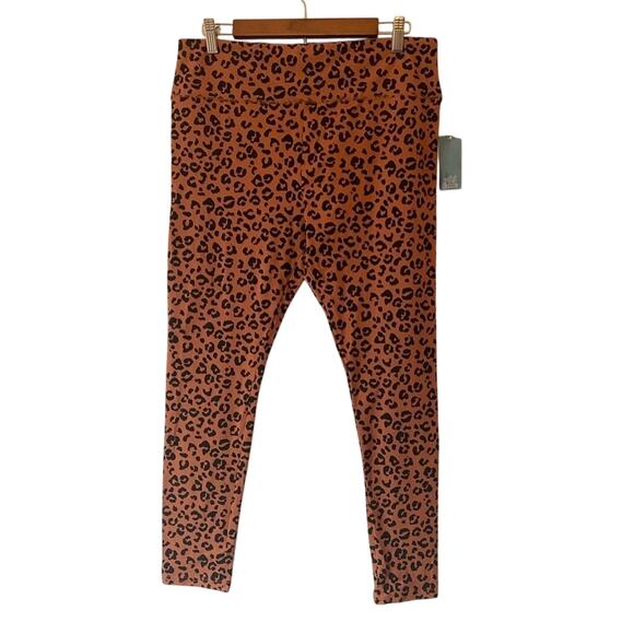 Wild Fable Women's XL Animal Print Wild Side Cheetah High-Rise Stretch Leggings - Picture 5 of 7